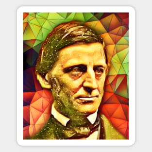 Ralph Waldo Emerson Snow Portrait | Ralph Waldo Emerson Artwork 9 Magnet